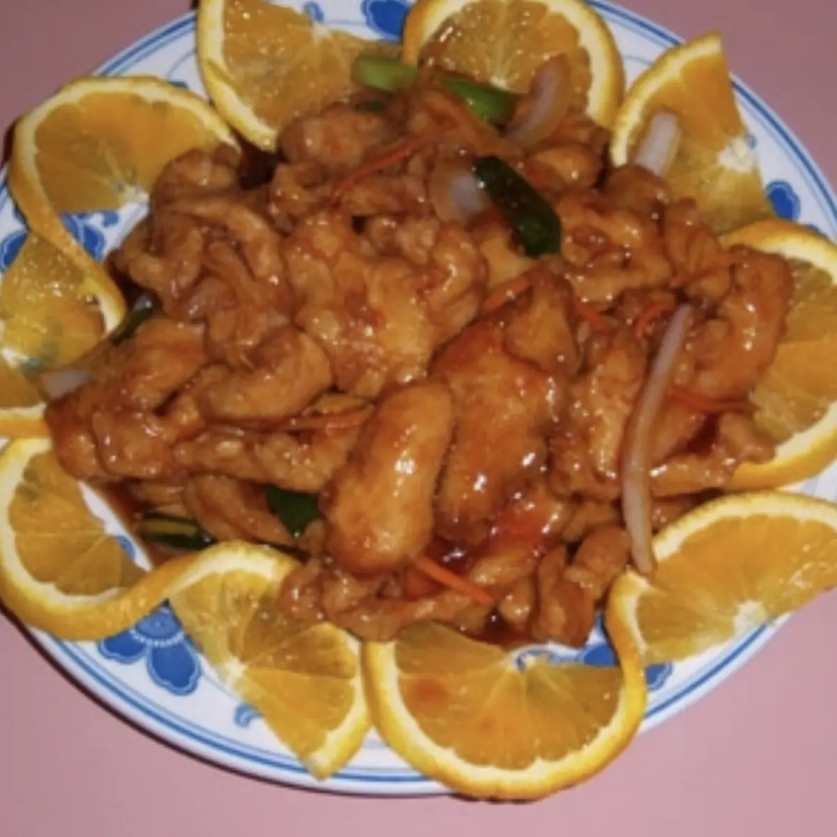 qt Lemon Chicken 柠檬鸡 with White Rice